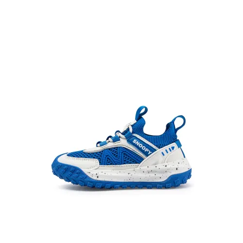 SNOOPY Slip-resistant Амортизация Устойчивость к истиранию Дышащие Детские Лайфстайл Обувь Белый Синий Детский