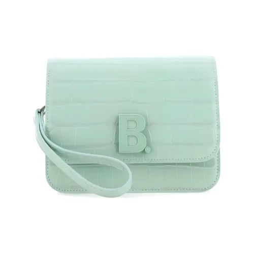 Balenciaga Сумка через плечо из коровьей кожи маленькая женская светло-синяя