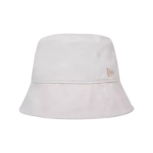 New Era Cotton Bucket Hats Унисекс Серый Белый