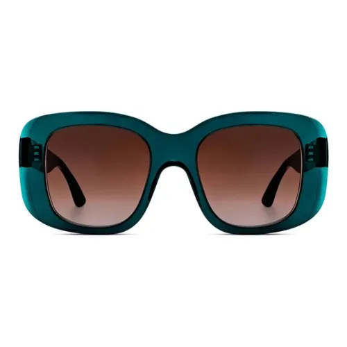 Thierry Lasry Ацетат OVAL SUNGLASSES Унисекс Синий