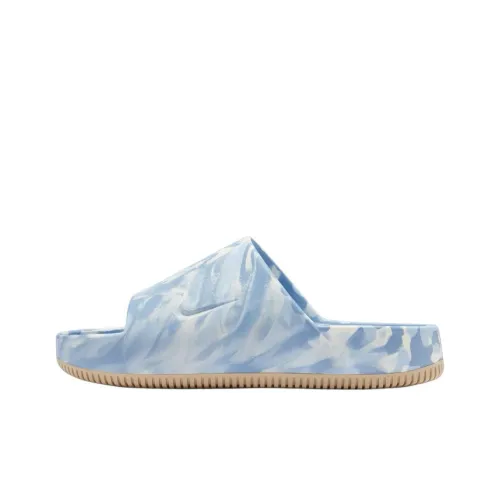 NIKE Calm Slide Тапочки Синий Унисекс