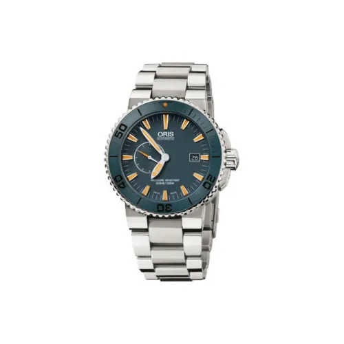 Oris Diving Collection Автоматический Механический Механизм Мужские Часы Часы 43 мм Синий Циферблат