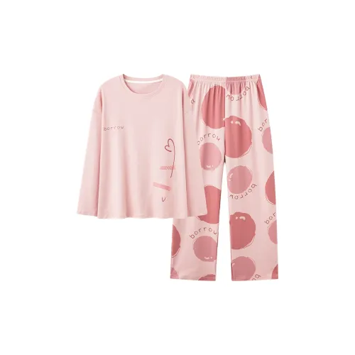 Montagut Pajama Комплект Женский Розовый