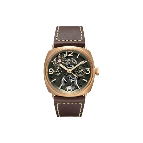 PANERAI Ручной механизм Мужские часы RADIOMIR Коллекция 45 мм Скелет