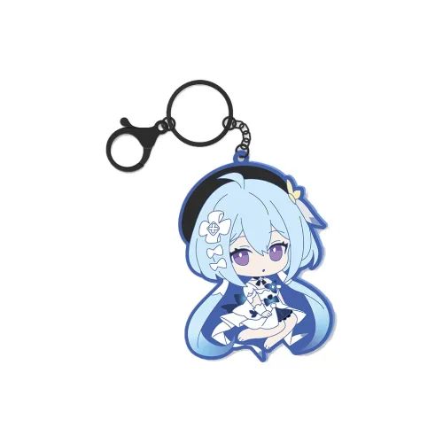 MIHOYO Female Warrior Тиби Мягкий Винил Elise Подвески с Аниме-тематикой