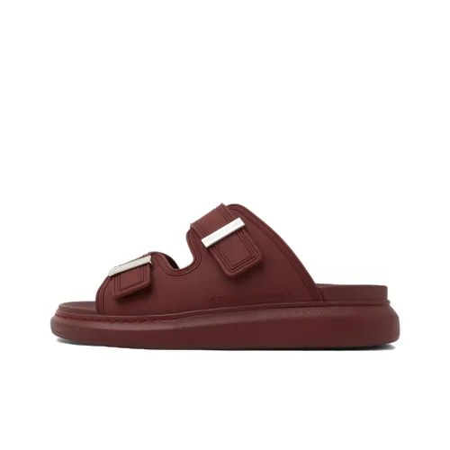 Alexander McQueen Hybrid Слипоны Red Men's