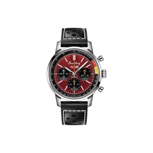 BREITLING Механические Мужские Часы 41 мм Красные