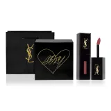 №440 Дикий Розовый 5,5 мл + YSL Сумка для покупок Черная с золотым отделением Коробка