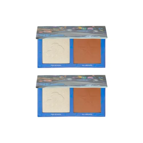 REVOLUTION BEAUTY Хайлайтеры Контуринг Двухтоновая Палетка 4,5г*2