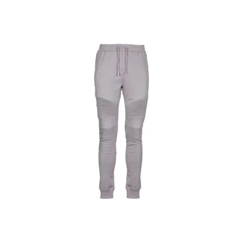 BALMAIN Серые Мужские Вязаные Спортивные Штаны
