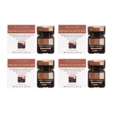 Скульптура Комплект #Средний Коричневый 2,2г*4