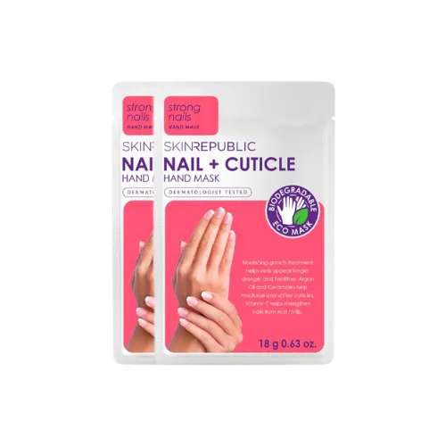 SKIN REPUBLIC Маска для рук Nail + Слой Corneum 18г*2