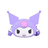 Попкорн, большая голова, сумка, фиолетовый, Куроми