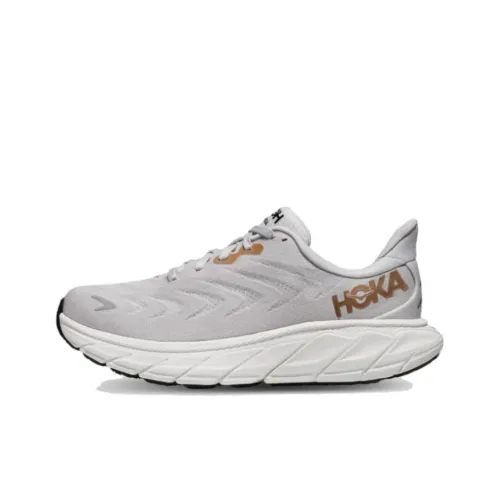 HOKA ONE ONE Arahi 6 Противоскользящий Устойчивый к истиранию Низкий Топ Повседневные Беговые кроссовки Женские Серый Международная версия