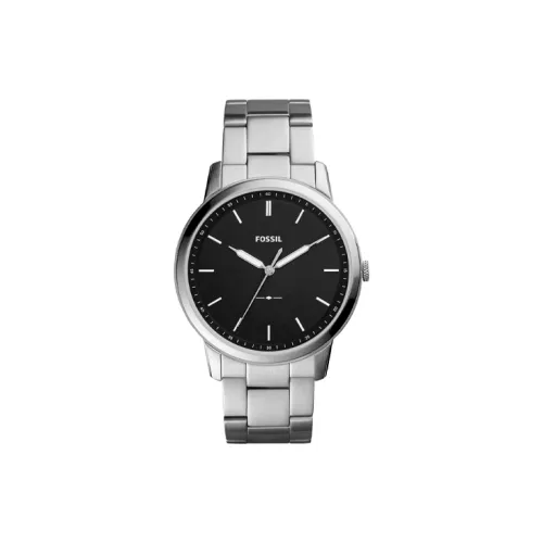 FOSSIL Кварцевый механизм Мужские часы 44 мм Черный