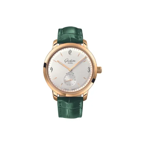 Glashütte Original Автоматический Механический Часы Мужские Винтажные 42 мм Белые