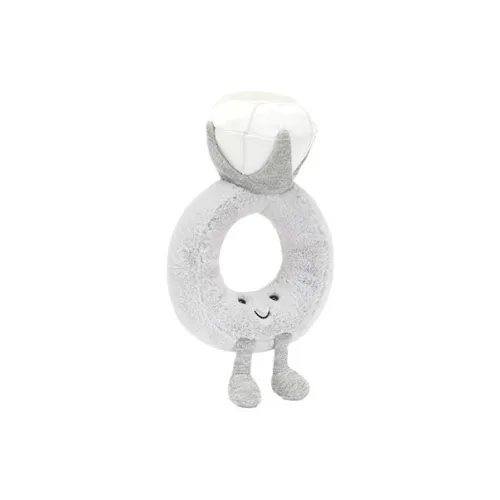 JELLYCAT Fun Items Collection Игрушечное кольцо Бриллиант Кукла Плюшевая кукла 20 см высокая