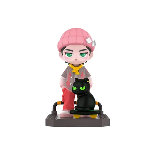 Koi Take Fun 'This! IS Уличный Dance 5 Волна Король Бомба Команда Wang YIBO' Фигурки в стиле чиби 9 см