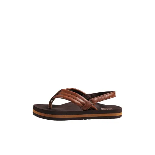 REEF Little Ahi Slip-Resistant Abrasion-Resistant Breathable Children's Sandals Brown Baby