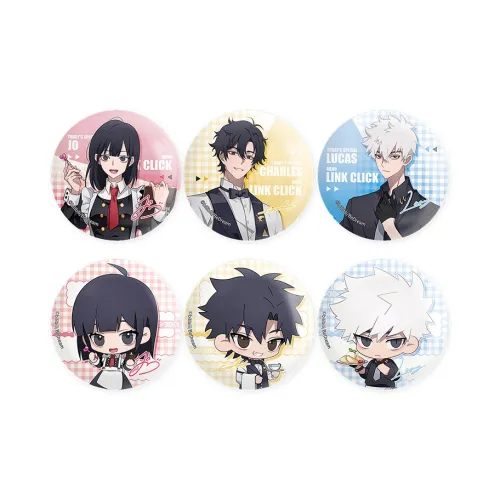 BEMOE Агенты времени Afternoon HOURGLASS Коллекция Жестяной значок мерч по IP