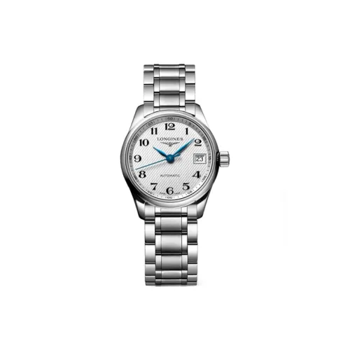LONGINES Автоматический Механический Movement Женские Часы Master Collection, 25,5 мм, Серебряные