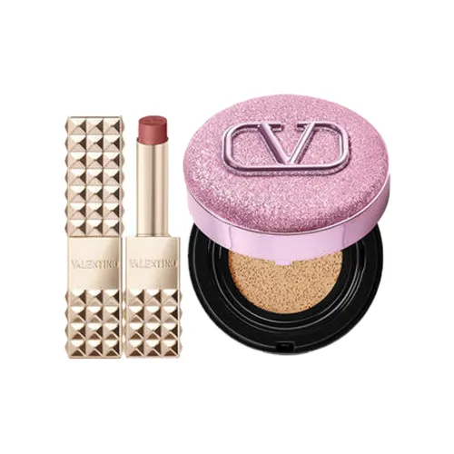 Valentino High END Шип Матовый Светящийся Воздушная Подушка Наборы Косметики Цвет Лице Естественный 2,3г+14г