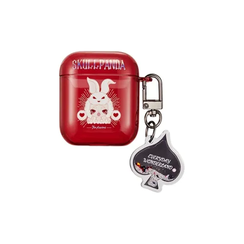 POP MART Коллаборация Edición Skullpanda Чехол AirPods Trend Основанные Продукты