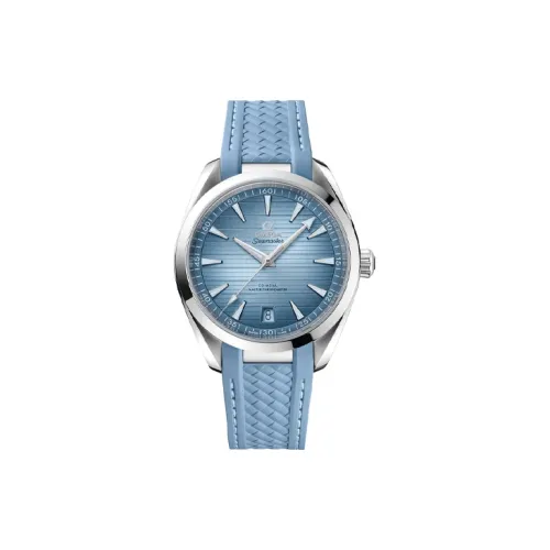 OMEGA Автоматический Механический Часы Мужские AQUA TERRA 150 метров, 41 мм, Синий