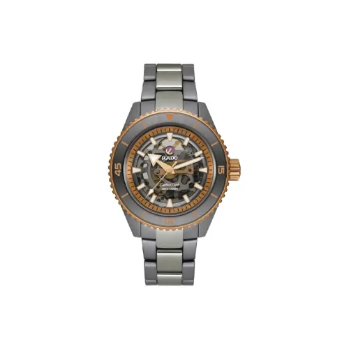 RADO Автоматический Механический Механизм Мужские Часы Captain Cook Collection 43 мм Скелет