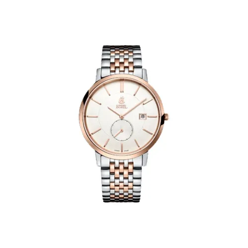 ERNEST BOREL Кварцевый механизм Мужские часы Joss 37mm*6,05mm Белый
