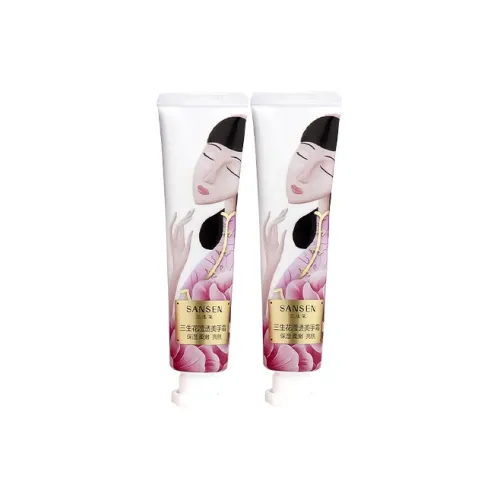 SANSEN Radiant Красота Крем для рук Уменьшающий мелкие линии и устойчивый к морщинам Ароматический 40г*2 40г*3 40г