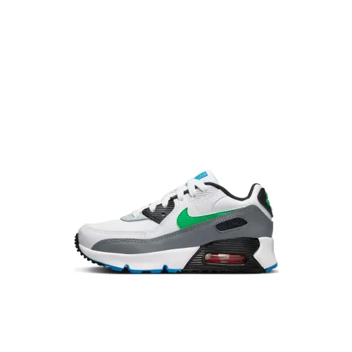 Nike Air Max 90 Low Топ Kids Lifestyle Shoes Белый Children Возраст 3-7 лет