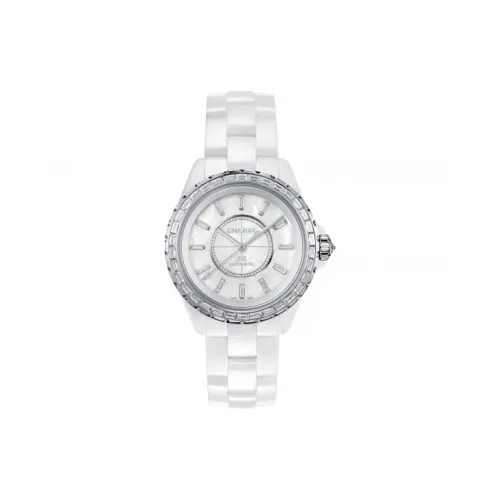 CHANEL Автоматический Механический Movement Женские J12 Часы 38 мм Белые