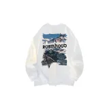 Белый с длинными рукавами