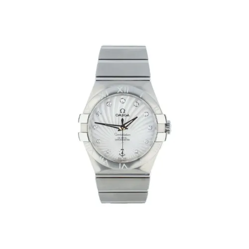 OMEGA Автоматический Механический Movement Женские Constellation Collection Часы 35 мм Белые