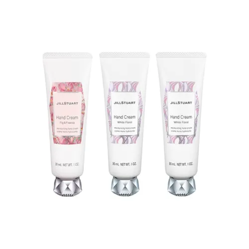 JILL STUART Pure White Floral Woodlily Hand Cream Наборы для ухода Magnolia Hand Cream 30 мл + Pure White Hand Cream 30 мл * 2
