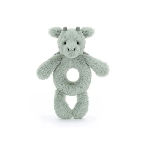 JELLYCAT Fun Universe Shy Dragon Ring Кукла-гусеница Плюшевая кукла 18 см Высота