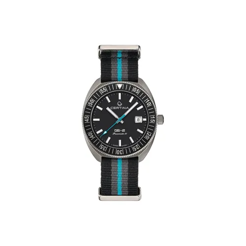 Certina Механические Мужские Часы 41,1 мм Черные