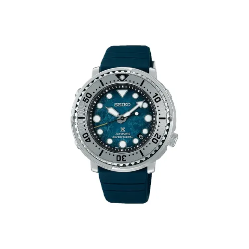 SEIKO Автоматический Механический Механизм Мужские часы Prospex 43,2мм*43,2мм*12,6мм Синий