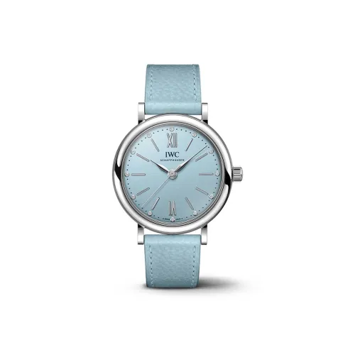 IWC Автоматический Механический Movement Женские Baotai Fino Series Часы 34 мм Синие