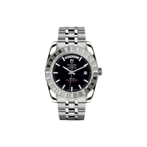 TUDOR Classic Collection Автоматический Механический Механизм Мужские Часы Часы 41 мм Черный Циферблат