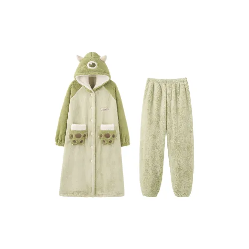 Tianmicat Pajama Комплект Женский Зеленый