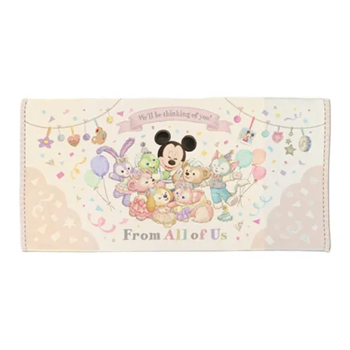 Disney 40th Anniversary Воздушный шар Party Collection Duffy and Friends Банное полотенце Мерч по IP