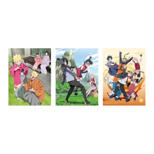 Xhdm NARUTO Boruto New Era Саске Учиха Наруто Узумаки Аниме Артборд Принт Мерч по IP