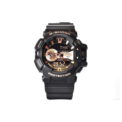 CASIO G Shock YOUTH Collection Кварцевый механизм Смольный ремешок Часы Мужские Золотистый циферблат
