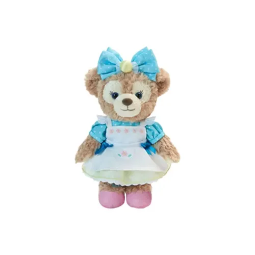 Disney ШеллиМэй 2023 Duffy and Friends Summer Collection Пузырьки Lounge Куклы Плюшевая кукла 21 см Высота Шанхайский Дисней