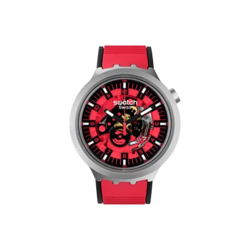 Swatch Quartz Механизм Мужские часы 47 мм Скелет