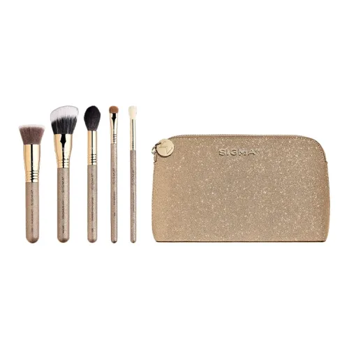 SIGMA BEAUTY Коричневый Series Набор кистей для макияжа из 6 штук