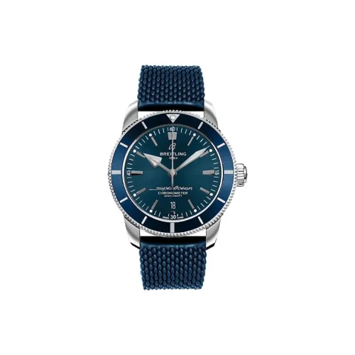 Breitling Автоматический Механический Часы Мужские Super Ocean Collection 44 мм Синий