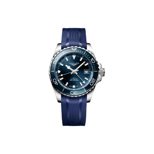LONGINES Автоматический Механический Механизм Мужские Часы Comcast Diving Collection 41 мм Синий